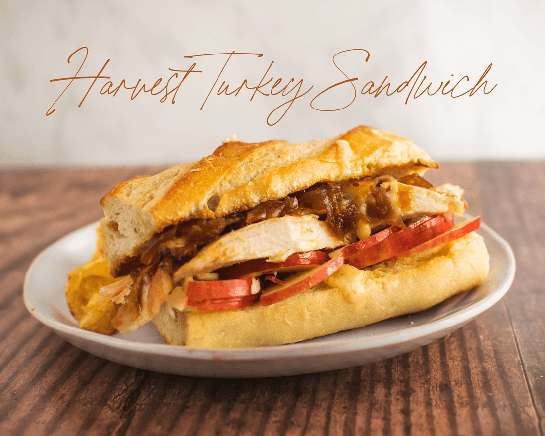 Harvest Turkey Sandwich on a plate